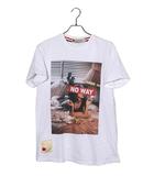 セヴシグ SEVESKIG SEVESKIG セヴシグ NO WAY フォトプリント 半袖 Tシャツ カットソー M WHITE ホワイト CT-SV-NS-8002 /◆