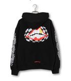 クロムハーツ CHROME HEARTS CHROME HEARTS × MATTY BOY クロムハーツ FLOWER CHMPER HOOD フローラル プルオーバー フーディー パーカー USA製 /●