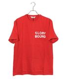 クーティー COOTIE 未使用品 COOTIE PRODUCTIONS クーティー Print S/S Tee プリント 半袖Tシャツ カットソー M RED レッド CTE-18S334 /◆