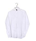 ビームスエフ BEAMS F BEAMS F ビームスエフ ツイル ワイドカラーシャツ 長袖 ドレスシャツ ワイシャツ 37 14 1/2 WHITE ホワイト 21-11-0141-931 /◆