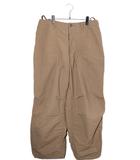 カラー kolor 未使用品 2025SS kolor カラー Nylon Pants ナイロンタッサー パンツ 1 beige ベージュ 25SCM-P17115 /●