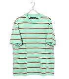 ワコマリア WACKO MARIA 2024SS WACKO MARIA ワコマリア STRIPED CREW NECK T-SHIRT (TYPE-2)  ボーダー クルーネック 半袖Tシャツ カットソー L GRRN グリーン 24SS-WMT-SS02 /●