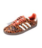 アディダスオリジナルス adidas originals 24.5cm adidas originals アディダスオリジナルス SAMBA OG W サンバ スニーカー チーター柄 アニマル柄 US7.5 JI2734 /●