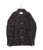 リサウンドクロージング RESOUND CLOTHING 未使用品 RESOUND CLOTHING リサウンドクロージング RC 2ND OVER G タイガーカモ オーバーサイズデニムジャケット ブルゾン 2 BLACK ブラック RC23-G-001 /◆