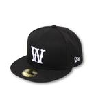 ワコマリア WACKO MARIA 59.6cm 未使用品 2026SS WACKO MARIA NEW ERA ワコマリア ニューエラ 59FIFTY W CAP 7 1/2 ベースボールキャップ BLACK ブラック /●