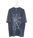 ネイバーフッド NEIGHBORHOOD 未使用品 2025SS NEIGHBORHOOD ネイバーフッド NH. TEE SS-7 スパイダー プリント 半袖Tシャツ カットソー L NAVY ネイビー 251PCNH-ST07 /●