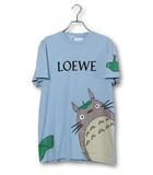 ロエベ LOEWE 2021SS LOEWE × STUDIO GHIBLI ロエベ スタジオジブリ My Neighbor Totoro TEE となりのトトロ Tシャツ カットソー S Sax サックス 1720672 H848341X10 ポルトガル製 /●