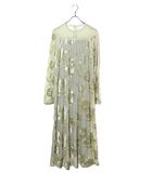 アメリヴィンテージ Ameri VINTAGE Ameri VINTAGE アメリヴィンテージ SHEER JACQUARD A LINE DRESS シアージャガード Aライン ワンピース S GREEN グリーン 0225205971700 /◆☆
