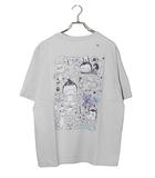 ユニクロ UNIQLO 未使用品 UNIQLO ユニクロ POP MART UT ポップマート ザ・モンスターズ プリント 半袖Tシャツ カットソー 3XL GRAY グレー 241-480672 /◆☆