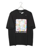ユニクロ UNIQLO 未使用品 UNIQLO ユニクロ POP MART UT ポップマート ザ・モンスターズ プリント 半袖Tシャツ カットソー 3XL BLACK ブラック 241-481297 /◆☆
