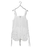 アンスリード UN3D. 未使用品 UN3D. アンスリード MA-1 DETAIL SHIRT CAMISOLE ディテール ノースリーブ シャツ キャミソール 36 WHITE ホワイト 522410400101-01 /◆☆