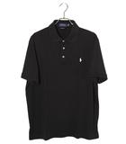 ポロ ラルフローレン POLO RALPH LAUREN POLO RALPH LAUREN ポロ ラルフローレン CLASSIC FIT クラシックフィット ポニー刺繍 半袖 ポロシャツ カットソー L BLACK ブラック /◆