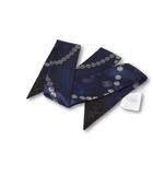 シャネル CHANEL 2026SS 未使用品 CHANEL シャネル シルクツイル スリムバンドー スカーフ NAVY ネイビー AAB797B23605U8156 /●