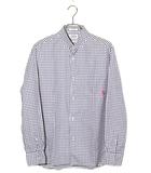 ダブルタップス WTAPS WTAPS ダブルタップス Thomas Mason トーマスメイソン ギンガムチェック 長袖 ボタンダウンシャツ M NAVY ネイビー 131SPDT-SHM02 /●