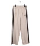 アディダスオリジナルス adidas originals 未使用品 adidas originals アディダスオリジナルス ルーズメッシュトラックパンツ ジャージ L BEIGE ベージュ KE0116 /◆