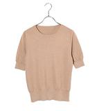 ビアッジョブルー Viaggio Blu 2025SS Viaggio Blu ビアッジョブルー ドライタッチ ハーフスリーブ プルオーバー ニット 手洗い可能 2 CAMEL キャメル 2612-53065 /◆☆