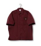 ワコマリア WACKO MARIA 2025SS 未使用品 WACKO MARIA DICKIES ワコマリア ディッキーズ WORK SHIRT ( TYPE-1 ) ワークシャツ タイプ1 M RED レッド 25SS-WMS-DC01 /●