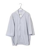 アシードンクラウド ASEEDONCLOUD 未使用品 ASEEDONCLOUD アシードンクラウド Hae sailor shirt セーラーシャツ S Saxe サックス 261601 /◆☆