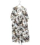 HARE ハレプリント シフォン シアー ガウン ロング カーディガン F GREEN グリーン HAL06038AK /◆☆