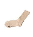 ネイバーフッド NEIGHBORHOOD 未使用品 NEIGHBORHOOD ネイバーフッド PLAIN SOCKS プレーンソックス 靴下 F BEIGE ベージュ 232KWNH-UWM02 /◆