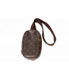 ルイヴィトン LOUIS VUITTON LOUIS VUITTON ルイヴィトン ポシェット・ガンジュ ボディバッグ ウエストポーチ ショルダーバッグ BROWN ブラウン M51870 スペイン製 /●