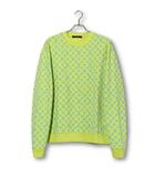 ルイヴィトン LOUIS VUITTON 2023SS LOUIS VUITTON ルイヴィトン MONOGRAM CREWNECK SWEATSHIRTS モノグラム グラフィック クルーネック スウェット シャツ プルオーバー トップス L Neon ネオン RM231 IHN HOY87W イタリア製 /●