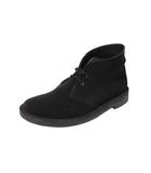 クラークス clarks 25.5cm clarks クラークス SHEPTON black suede シェプトン スエード  デザートブーツ UK7.5G BLACK ブラック 26179926 /◆