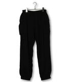 コモリ COMOLI 2023SS COMOLI コモリ 空紡オックス カーゴパンツ 1 BLACK ブラック X01-03027 /●
