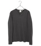 アヴィレックス AVIREX AVIREX アヴィレックス キーネック ワッフル サーマル 長袖ロンTシャツ カットソー M CHARCOAL チャコール 6143329 /◆