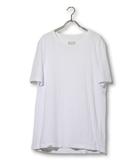 メゾンマルジェラ 10 Maison Margiela 10 Maison Margiela 10 メゾンマルジェラ 10 Garment Dyed Compass Tee ガーメント ダイド コンパス ティー 4ステッチ クルーネック 50 WHITE ホワイト S50GC0460 S22533 /●