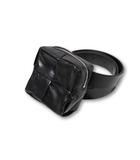 ボッテガヴェネタ BOTTEGA VENETA BOTTEGA VENETA ボッテガヴェネタ イントレチャート カセットベルトバッグ ウエストバッグ BLACK ブラック 709342 VA9A5 イタリア製 /●