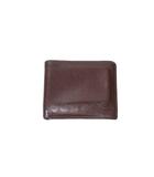 イルビゾンテ IL BISONTE IL BISONTE イルビゾンテ レザー 二つ折り財布 ウォレット BROWN ブラウン /◆