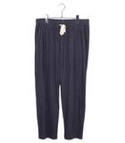 ユニクロ UNIQLO UNIQLO ユニクロ ジャージーリラックスアンクルパンツ デニム L NAVY ネイビー 372-429969 /◆