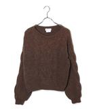 チャオパニック ティピー CIAOPANIC TYPY CIAOPANIC TYPY チャオパニック ティピー ケーブル ウール ニット セーター F BROWN ブラウン TYZ1092605A0007 /◆☆