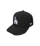 ニューエラ NEW ERA 58.7cm NEW ERA ニューエラ 59FIFTY ロサンゼルス・ドジャース ベースボールキャップ 野球帽 帽子 7 3/8 BLACK ブラック /◆