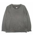 ビズビム VISVIM JUMBO SWEAT L/S (UNEVEN DYE) ジャンボ スウェット ロングスリーブ ムラ染 アンイーブン トレーナー 3 黒 ブラック 0121105010013/●F05/メンズ