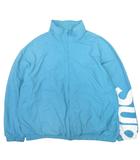 シュプリーム SUPREME Spellout Track Jacket スペルアウト トラックジャケット ナイロンジャケット ブルゾン アウター ロゴ サイズXL 青 ブルー メンズ/△P03