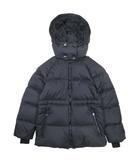 バーバリー BURBERRY Broadwas hooded padded jacket ダウンジャケット コート ブルゾン アウター フーデッド ジップアップ チェック 8044408 サイズXS 黒 ブラック レディース/◇11/☆R414