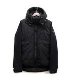 タトラス TATRAS ギブリ GHIBLI ハイブリッド ダウン ジャケット フード付き MTAT20A4666-D ブラック 黒 3