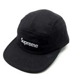 シュプリーム SUPREME Lochcarron Camp Cap ロキャロン キャンプキャップ ボックスロゴ チェック 黒 ブラック 2024AW