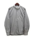 ネイバーフッド NEIGHBORHOOD ストライプ シャツ 長袖 D.C.STRIPE C-SHIRT グレー L 102SPNH-SHM04
