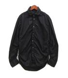 ジョンブル JOHNBULL シャーリング シャツ 長袖 ブラック 黒 M