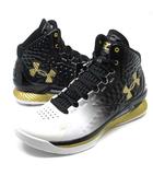 カリー1 Curry One MVP バスケットボール スニーカー 26.5cm 3026051-001 ブラック ホワイト ゴールド