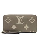 ルイヴィトン LOUIS VUITTON バイカラー モノグラム アンプラント ジッピーウォレット 長財布 M69794 トゥルトレール クレーム RFID