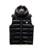 モンクレール MONCLER バルトロメ BARTHOLOME ダウン ベスト フード付き ブラック 黒 1 国内正規