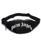 CURVED LOGO FANNYPACK ファニーパック ウエストバッグ ボディバッグ 黒 ブラック ☆AA★