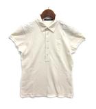 ラルフローレン RALPH LAUREN ビッグポニー 鹿の子 ポロシャツ 半袖 アイボリー L