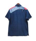 キャピタル kapital 天竺 ポロシャツ 半袖 インディゴ 藍染 ボロ BORO パッチワーク 2