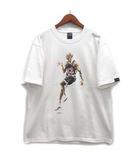 アップルバム APPLEBUM G.O.A.T プリント Tシャツ 半袖 ホワイト 白 M 2211115
