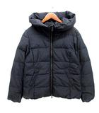 エーティー アツロウタヤマ A/T フーディ ダウン ジャケット ジップアップ チャコールグレー 36